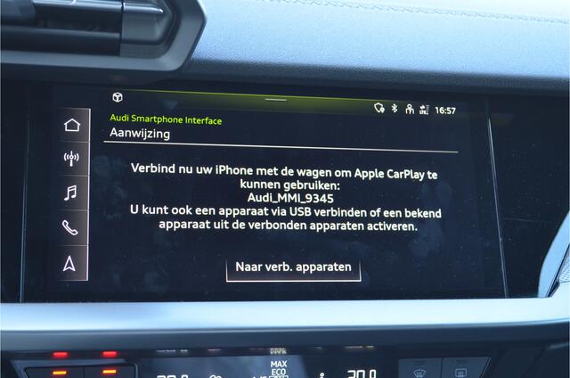 Audi A3 Limousine 35 TFSI 3x S-Line Virtual cockpit | Afgevlakt stuur | Carplay | a.Camera | DAB | LED koplampen