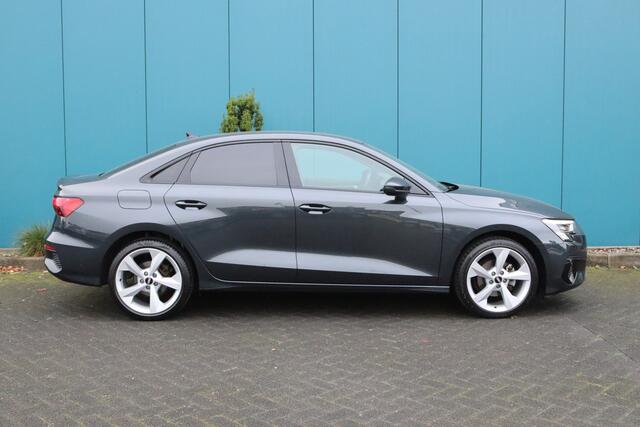 Audi A3 Limousine 30 TFSI Advanced edition S-tronic AUT. CARPLAY|LEDER|ADAPT.CRUISE|STOELVERW|NAV|LED|18'LMV|PDC Nieuwstaat!!