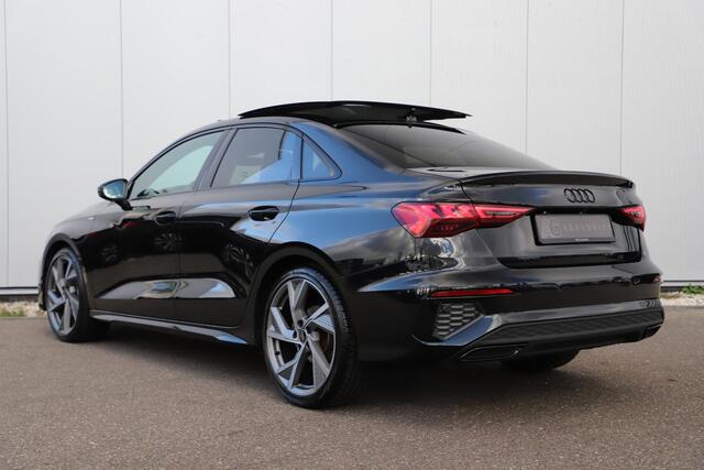 Audi A3 Limousine 35 TFSI S edition 150PK Automaat Panoramadak Virtual 19 inch LMV LED Matrix B&O Audio Black Optic RS Sportstoelen Stoelverwarming Achteruitrijcamera