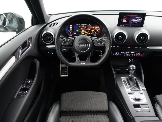Audi A3 SPORTBACK 35 TFSI 150pk S Line Black Optic Aut- Virtual Cockpit, Xenon Led, Ada Cruise, Stoelverwarming, Leder Sport Interieur
