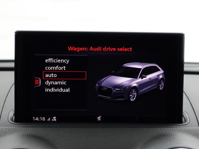 Audi A3 SPORTBACK 35 TFSI 150pk S Line Black Optic Aut- Virtual Cockpit, Xenon Led, Ada Cruise, Stoelverwarming, Leder Sport Interieur