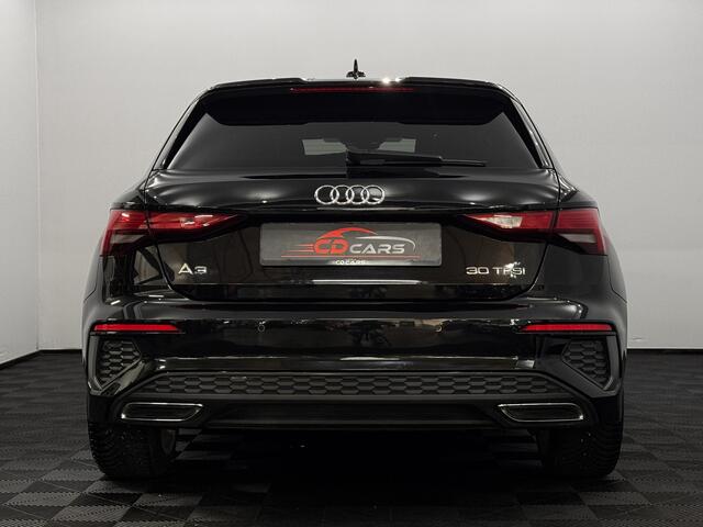 Audi A3 SPORTBACK 30 TFSI S-line Airco, Navi, Parkeersensoren, Virtual desk, Cruise control, Stoelverwarming, A start stop