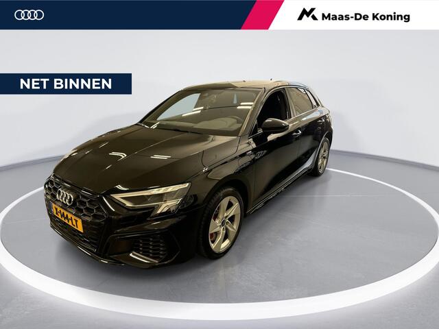 Audi A3 SPORTBACK 45 Tfsie 245pk S-tronic S edition Competition · Apple/Android Car Play · Navi · P-Sensoren · Stoelverwarming · Trekhaak · 17'' Inch · Garantie t/m 05-01-2028 of 100.000km