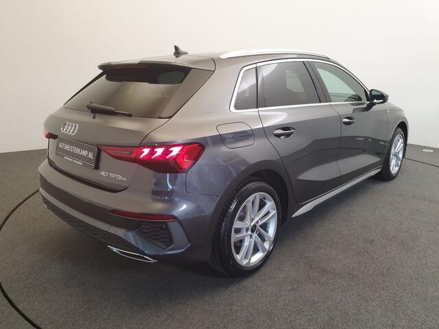 Audi A3 SPORTBACK 40 TFSI e 204pk S-Line S-Tronic ACC, App connect, Virtual cockpit