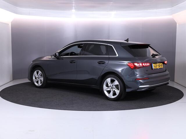 Audi A3 SPORTBACK 35 TFSI Advanced edition 150 pk S-tronic | Verlengde garantie | Navigatie | Parkeersensoren (Park assist) | Achteruitrijcamera | Adaptieve cruise control | LED koplampen |