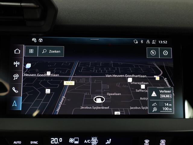 Audi A3 SPORTBACK 35 TFSI Advanced edition 150 pk S-tronic | Verlengde garantie | Navigatie | Parkeersensoren (Park assist) | Achteruitrijcamera | Adaptieve cruise control | LED koplampen |