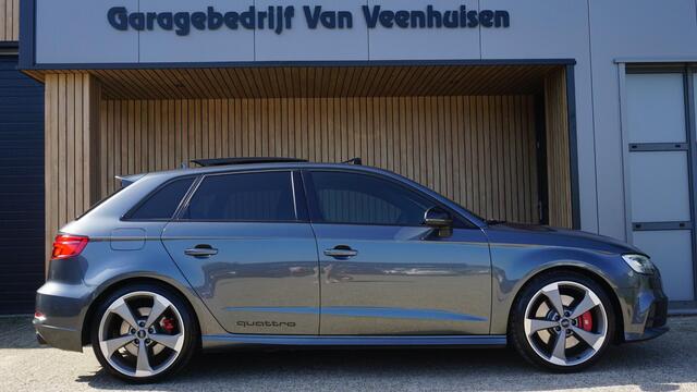 Audi A3 SPORTBACK 2.0 TFSI 310pk S3 quattro Pro Line Plus Pano Virtual Drive select * 129193 km* 19 inch LM LED RS zetels Nette S3