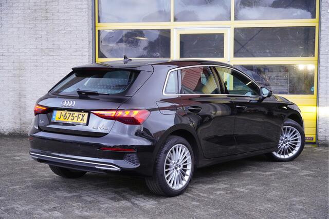 Audi A3 SPORTBACK 35 TFSI 150PK! Business Edition BJ2020 Lmv 17" | Led V+A | Pdc | Navi | Dynamische knipperlichten | App-Connect | Virtual cockpit | Climate control | Cruise control | Sportstoelen | Getint glas | Nw-model!