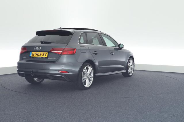 Audi A3 SPORTBACK 40 e-tron 204pk S-Line Trekhaak Keyless Stoelverwarming Panoramadak Navigatie