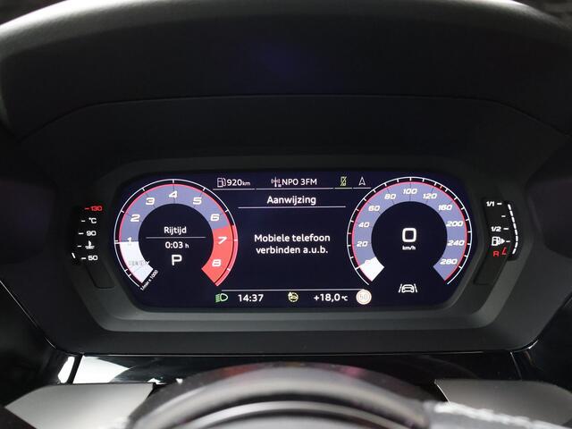 Audi A3 SPORTBACK 35 TFSI S edition | 150 PK | Automaat | Multifunctioneel stuurwiel | Cruisecontrol | Afneembare trekhaak |