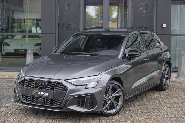 Audi A3 SPORTBACK 30 TFSI 110pk S-line Virtual cockpit Sportstoelen Clima Cruise NLauto 18" LMV Daytonagrijs