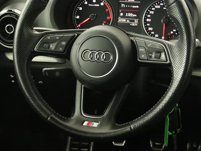 Audi A3 SPORTBACK 1.0 TFSI Sport S Line | Carplay | Full LED | Sportstoelen | Half leder | Navigatie | Climate control | Parkeerhulp | Cruise control