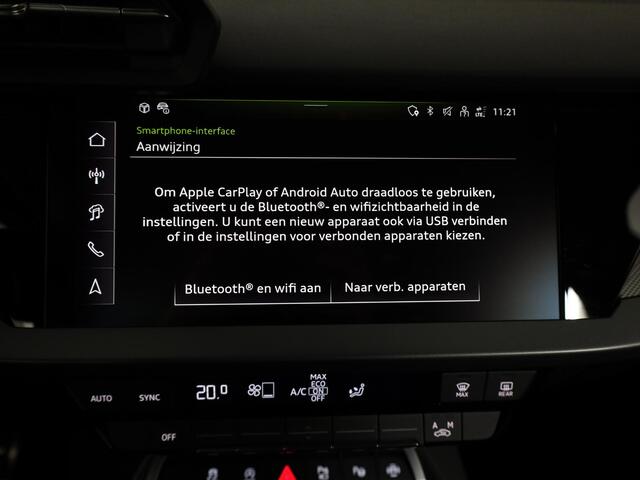 Audi A3 SPORTBACK 30 TFSI S edition 116 pk S-tronic | Verlengde garantie | Navigatie | Parkeersensoren (Park assist) | Achteruitrijcamera | Adaptieve cruise control | S-Line |