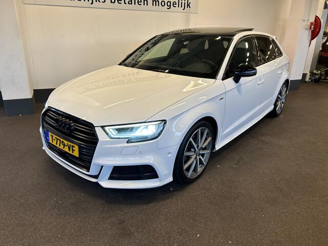 Audi A3 SPORTBACK 1.5 TFSI CoD Sport 3X S-Line Edition | Automaat | Panoramadak | Digital dashboard | Adaptieve cruise control | Automatisch inparkeren | Elek. verstelbare stoelen | Apple carplay | Adaptief onderstel | Achteruitrijcamera | Voorverwarming | Lederen/Alcantar