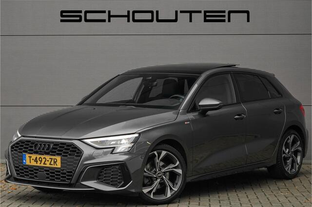 Audi A3 SPORTBACK 30 TFSI S Edition Pano ACC Zwart Optiek Trekhaak