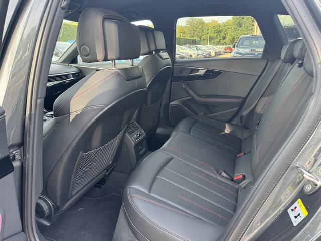 Audi A4 Avant 40 TFSI Sport S line black edition / Leder / Navigatie / Parkeerhulp V+A / 18'' / LED Koplampen / Getint glas / Cruise Control