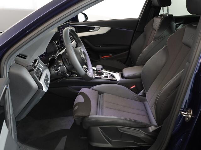 Audi A4 Avant 35 TFSI S edition Competition 150 pk S-tronic | Verlengde garantie | Navigatie | Parkeersensoren | Autom. airco (3 zones) | Stoelverwarming | S-Line |