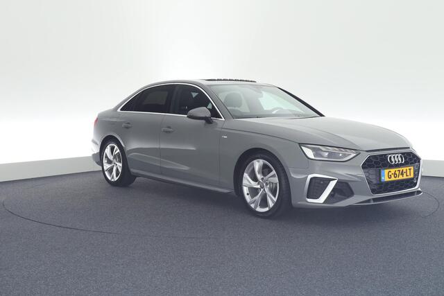 Audi A4 Limousine 35 TFSI 150pk 2x S-Line Virtual Cockpit Schuifdak Navigatie Cruise Control Led