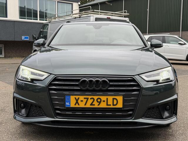 Audi A4 Avant 35 TFSI Sport S line black edition UNIEKE KLEUR| ELEK. TREKHAAK| ELEK. KLEP| S-LINE BINNEN- BUITEN | RIJKLAAR INCL. 12 MND BOVAG GARANTIE