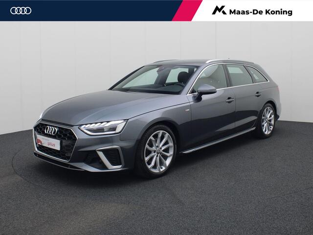 Audi A4 Avant 35 TFSI/150PK Launch edition Sport · S Line · Navigatie · Virtual Cockpit · Apple/Android Car Play · 18'' · Leder/stof ·