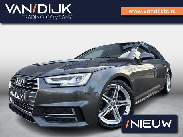 Audi A4 Avant 2.0 TFSI MHEV Sport S line edition 190PK ?B&O Sound ?Massagestoel Half Leder ?Full LED ?Navigatie ?Drive Select ?Bluetooth Telefoon & Media ?Climate ?Cruise ?Parkeersensoren ?Lichtmetaal 18" ?Trekhaak