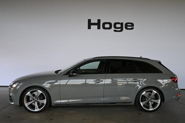 Audi A4 Avant 2.0 TFSI 190PK Black Edition Automaat 3x S-Line LED Virtual Cockpit Adaptief 100% Onderhouden Inruil mogelijk!
