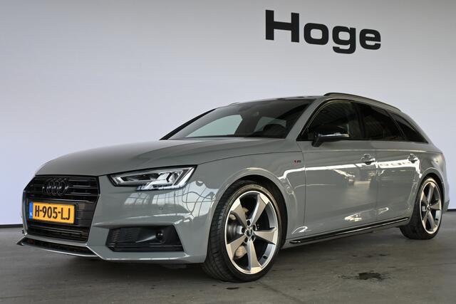 Audi A4 Avant 2.0 TFSI 190PK Black Edition Automaat 3x S-Line LED Virtual Cockpit Adaptief 100% Onderhouden Inruil mogelijk!