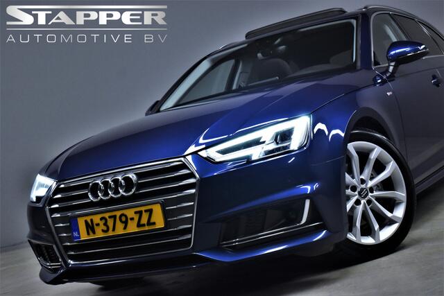 Audi A4 Avant 2.0 TFSI 191pk Automaat S-Line Pano/Virtual/Trekhaak/Keyless/Led/Sportstoelen/Stoelverw./Lmv18''