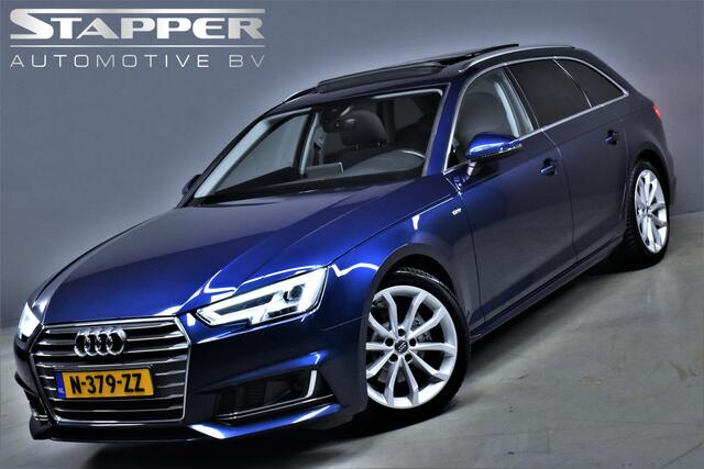 Audi A4 Avant 2.0 TFSI 191pk Automaat S-Line Pano/Virtual/Trekhaak/Keyless/Led/Sportstoelen/Stoelverw./Lmv18''