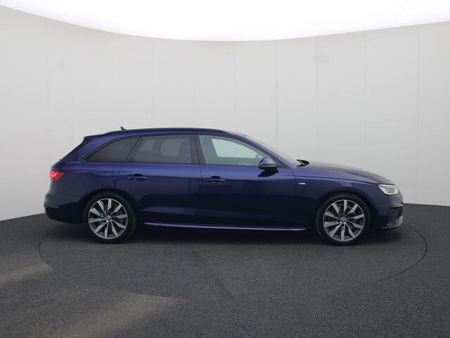 Audi A4 Avant 35 TFSI 150pk S Line · Camera · Elektrische stoelverstelling · Apple/Android Car Play · Bang & Olufsen sound ·