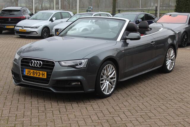 Audi A5 Cabriolet 1.8 TFSI Sport Edition NL Auto! / Leder / Nekverwarming / 19'' / B&O / Elektr. stoelen / Navigatie / DAB / Stoelverwarming