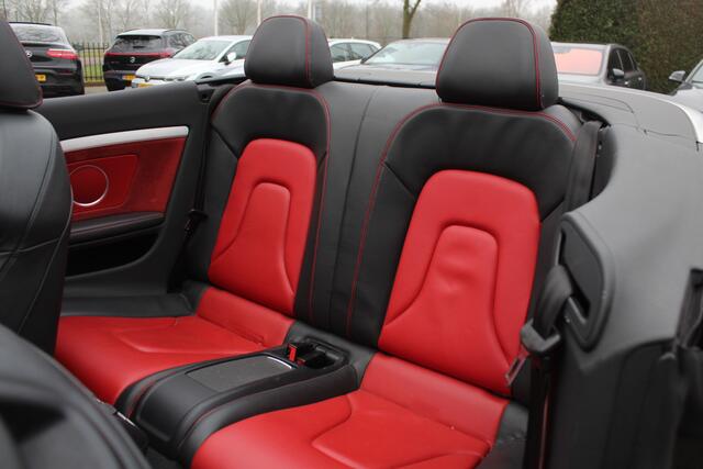 Audi A5 Cabriolet 1.8 TFSI Sport Edition NL Auto! / Leder / Nekverwarming / 19'' / B&O / Elektr. stoelen / Navigatie / DAB / Stoelverwarming
