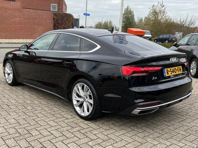 Audi A5 Sportback 45 TFSI 245 pk Quattro MHEV Sport Automaat Trekhaak Led Matrix Standkachel Stoelverwarming Sportstoelen Navi on Demand Carplay