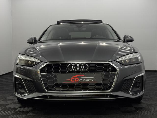 Audi A5 Sportback 35 TFSI S-line Leder, Pano, Camera, Stoelverwarming, Virtual desk, Elektrische achterklep, Keyless start