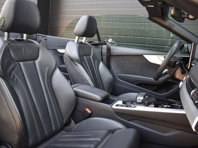 Audi A5 Cabriolet 40 TFSI S EDITION | BANG&OLUFSEN | LEDEREN SPORTSTOELEN | AMBIANCE INTERIEUR | NECKVERWARMING | PHONE BOX |