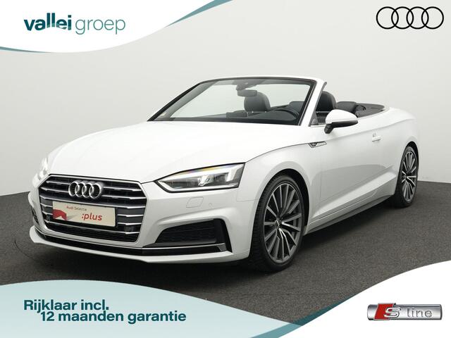 Audi A5 Cabriolet 40 TFSI Sport 190 pk S-tronic S-Line Edition | Matrix LED | Leder/alcantara | Achteruitrijcamera | Stoelverwarming | Navigatie
