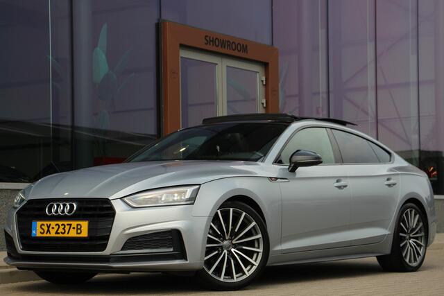 Audi A5 Sportback 2.0 TFSI MHEV Sport S-line Edition | Pano. | 19'' | Half leder