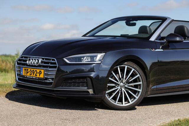 Audi A5 Cabriolet 2.0 TFSI Aut7 S-Line ? Leder ? Sportonderstel ? Stoelverwarming