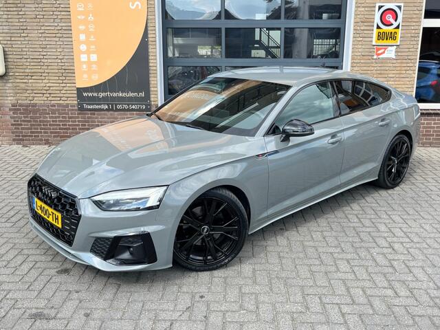 Audi A5 35 TFSI S-LINE SPORT EDITION COMPETITION QUANTUM GRIJS!