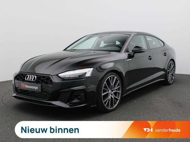 Audi A5 Sportback 40 TFSI S edition 204PK S-Tronic S-Line, Adaptieve Cruise Controle, Achteruitrijcamera, Elektr. Achterklep, Stoelverwarming, Matrix LED-verlichting, Side Assist, Navi, Clima, Trekhaak, 18" LM Velgen