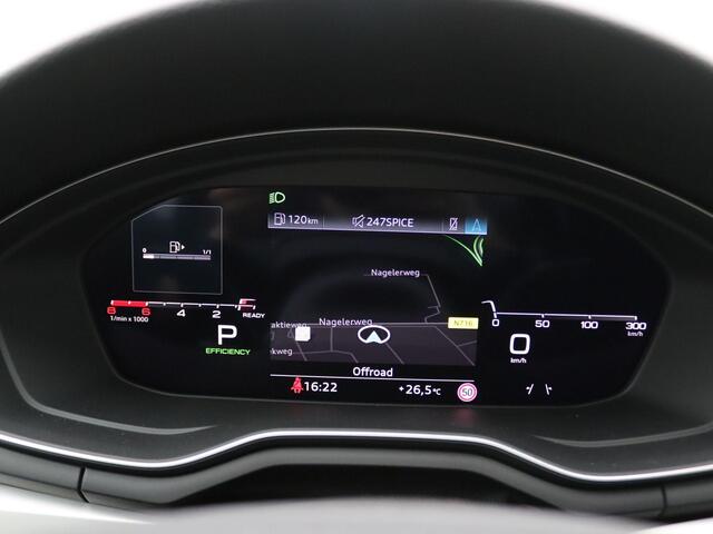 Audi A5 Sportback 40 TFSI S edition 204PK S-Tronic S-Line, Adaptieve Cruise Controle, Achteruitrijcamera, Elektr. Achterklep, Stoelverwarming, Matrix LED-verlichting, Side Assist, Navi, Clima, Trekhaak, 18" LM Velgen