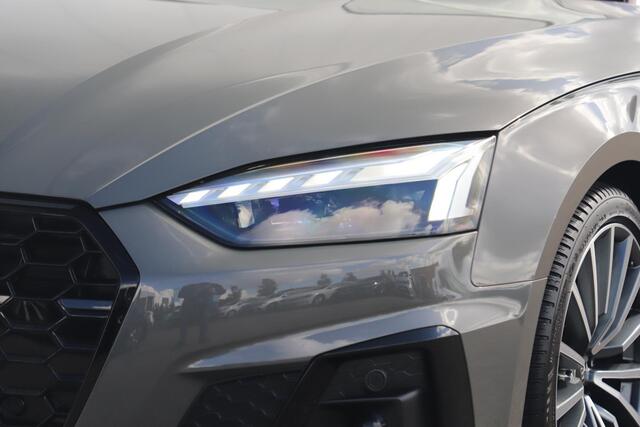 Audi A5 Sportback 35 TFSI S edition Competition Black Pack Panoramadak B&O Virtual LED Matrix Navigatie Achteruitrijcamera Carplay Half Leder Stoelverwarming NAP Dealer Onderhouden!