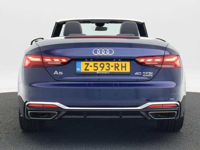 Audi A5 Cabriolet 40 TFSi 204 Pk Automaat quattro S-Line | Full LED | Navigatie | Nekverwarming | 19 Inch | Camera | Carplay | 8.678 Km!!