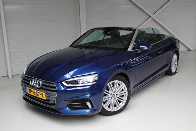 Audi A5 Cabriolet 2.0 TFSI MHEV Design Pro Line Plus Lederen bekleding | Climate Control | Navigatie | Stoelverwarming | Scarf