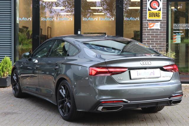 Audi A5 Sportback 40 TFSI S-Line Optiek Matrix LED/Leder/ACC/Virtual Cockpit/Camera/Keyless/Elek. stoelen/19"