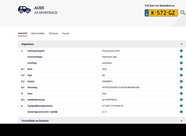 Audi A5 Sportback 35 TFSI S Edition (150 PK) 2e-Eig. & Keurig-Onderh. BOVAG-Garantie. NL-Auto.. .