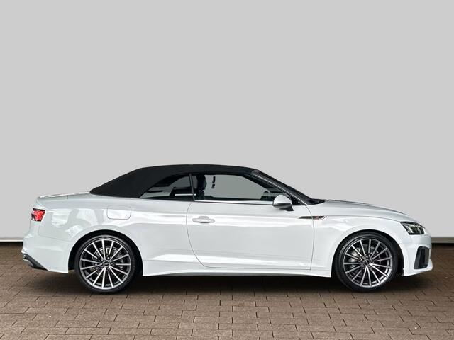 Audi A5 Cabriolet 40 TFSI S-LINE ** MATRIX, NAVI+, LEDER, TREKH, NEKVERW, 19-inch LMV, VIRTUAL ** 1e EIG - UNFALLFREI - Ex AUDI-AG ** ** INFORMEER OOK NAAR ONZE AANTREKKELIJKE FINANCIAL-LEASE TARIEVEN **