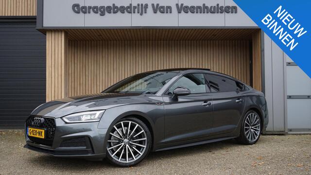 Audi A5 Sportback 2.0 TFSI 225pk 2x S-line Black edition Pano.Dak Sfeerverlichting 19inch LM Black Optik RS Grille *NL auto* Uitstraling!