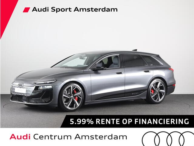 Audi A6 Avant S6 e-tron S 370kW/503pk 100kWh Avant Elektr. aandr Navigatiepakket plus, stoelventillatie, winterpakket, remzadels rood