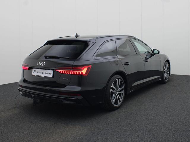 Audi A6 Avant 55 TFSIe 270kW/367PK quattro S Line · Drive select · Parkeersensoren + Camera · Trekhaak · Garantie tot oktober 2025